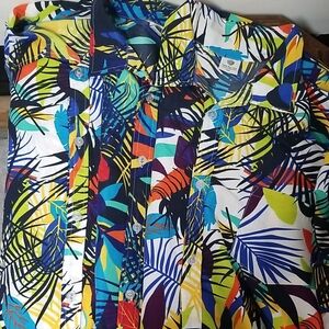 Colorful Tropical Print Shirt by Tailor Pal Love
